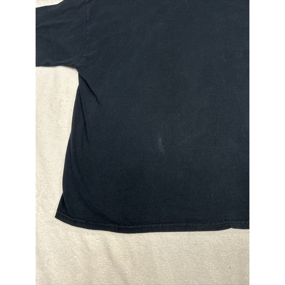 Vintage Y2K Jagermeister Label Logo Black Graphic T-Shirt Men’s Size Large - Picture 7 of 8